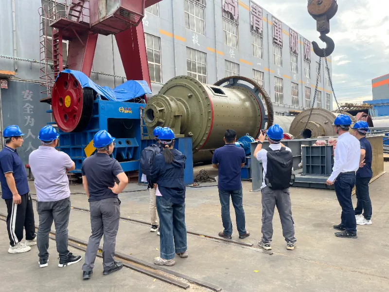 Deeply Cultivating Overseas Markets, Winning Trust Through Strength! Southeast Asian Clients Visit EPIC Mining Machinery for Equipment Inspection and Acceptance Deeply Cultivating Overseas Markets, Winning Trust Through Strength! Southeast Asian Clients Visit EPIC Mining Machinery for Equipment Inspection and Acceptance
